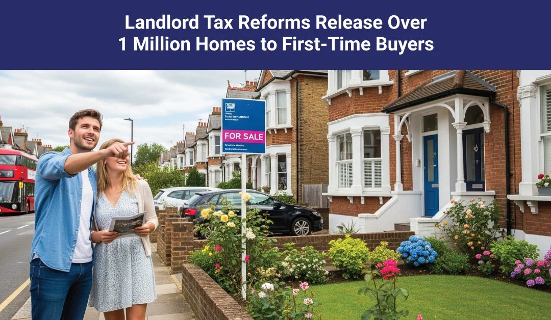 First-time buyers benefit from landlord tax reforms adding homes to UK housing market